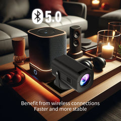 P330 Mini Portable Projector – 720P HD Theater Experience Anytime, Anywhere ✨