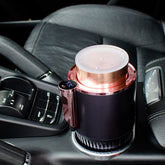 12V Smart Car Cup Holder – Heater & Cooler with Digital Display