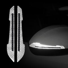 Reflective Anti-Collision Mirror Strips 🚗✨ Night Safety Warning for Side Mirrors