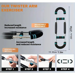 Adjustable Exerciser For Arms and Chest | Best for Strength Training At Home