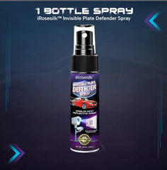 Clear Coat Invisible License Plate Spray – Anti-Detection Protection