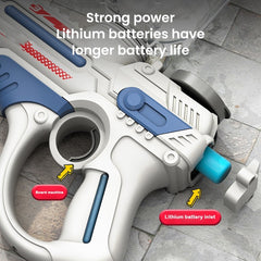 High-Tech Electric Water Gun – Automatic Continuous Shooting, Large Summer Pool Toy for Kids & Adults