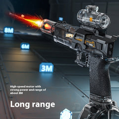 LED Electric Water Gun – Powerful Automatic Spray with Realistic Recoil & Lights - LIMITED EDITION