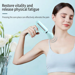 Portable Electric Massage Gun – 4-Speed Super Quiet Fascia Massager for Muscle Recovery & Sports