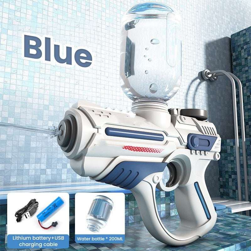 High-Tech Electric Water Gun – Automatic Continuous Shooting, Large Summer Pool Toy for Kids & Adults