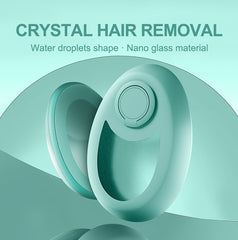 Upgraded Crystal Hair Eraser – Painless & Eco-Friendly Hair Removal and Exfoliation Tool for Silky Smooth Skin (Unisex)