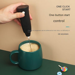 Mini Electric Milk Frother & Egg Beater – Handheld Kitchen Gadget for Coffee, Latte, and Baking