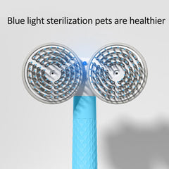 Double-Head Negative Ion Self-Cleaning Pet Brush – Groom Cats & Dogs Gently and Effectively