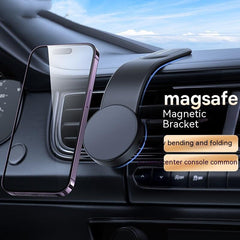 MagSafe Magnetic Car Phone Mount – 360° Bendable Dash Holder for iPhone 12/13/14 Series