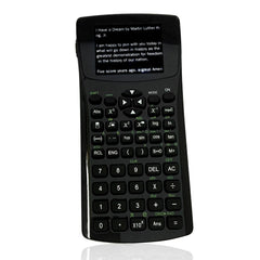 Smart Touch Portable Calculator – Multifunctional & Text Reading Display