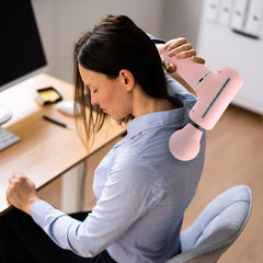 Portable Electric Massage Gun – 4-Speed Super Quiet Fascia Massager for Muscle Recovery & Sports