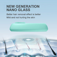 Upgraded Crystal Hair Eraser – Painless & Eco-Friendly Hair Removal and Exfoliation Tool for Silky Smooth Skin (Unisex)